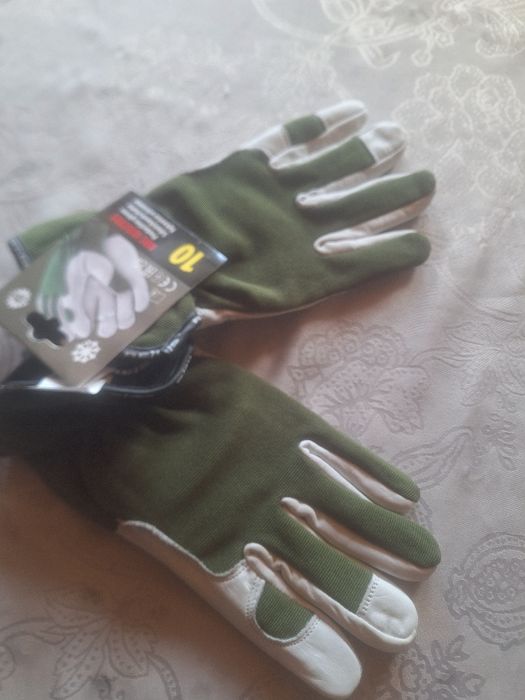 Rękawice z koziej skóry,ocieplane,RMC Wintree rozm.9,10,nowe