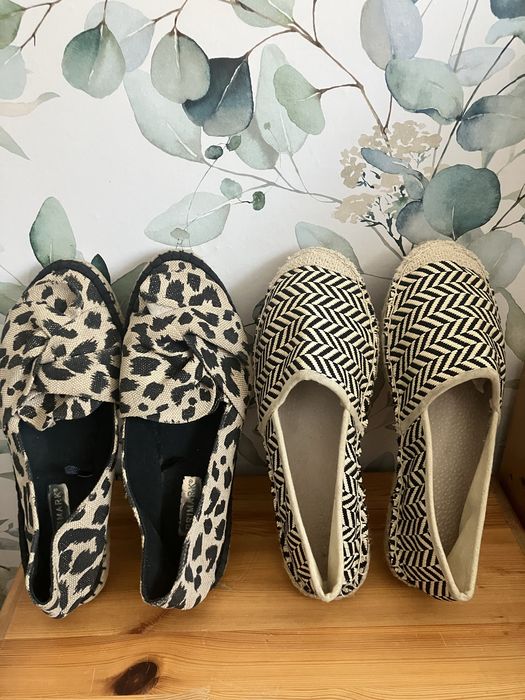 Damskie buty Espadryle niskie płaskie roz.39