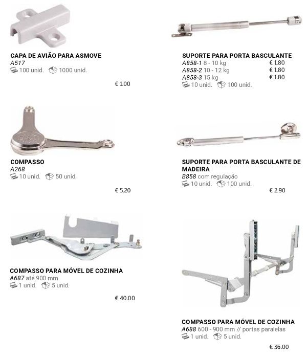 Ferragem para casa da banho,suporte ,puxador,pe, dobradiça para painel