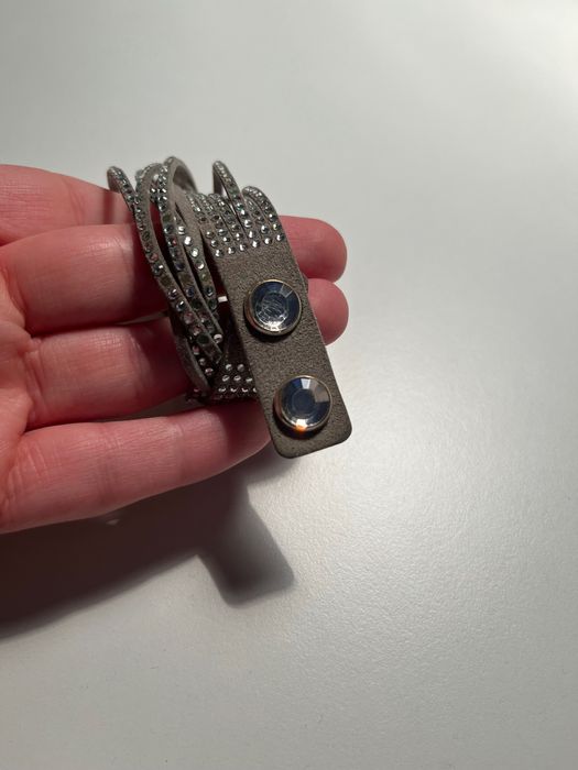 Bransoletka Swarovski srebrna