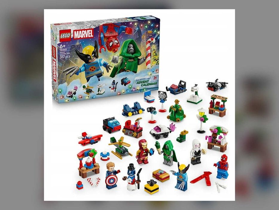 LEGO Marvel Kalendarz adwentowy 76340 na 2026 dla dzieci