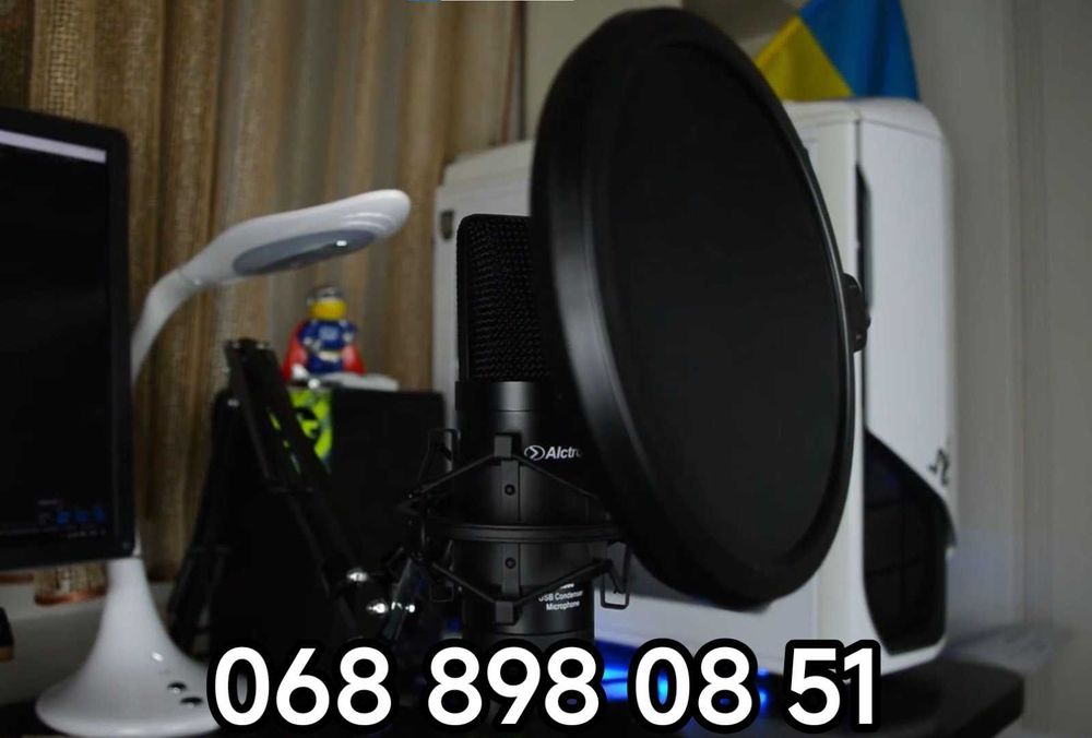 Мікрофон Alctron UM900 студія звукозапис usb звук мікро конденсаторний