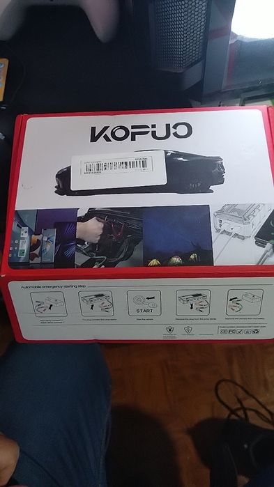 Booster com powerbank