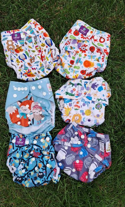 pieluchy wielorazowe ZESTAW ,AIO,formowanka, otulacz WIĘCEJ