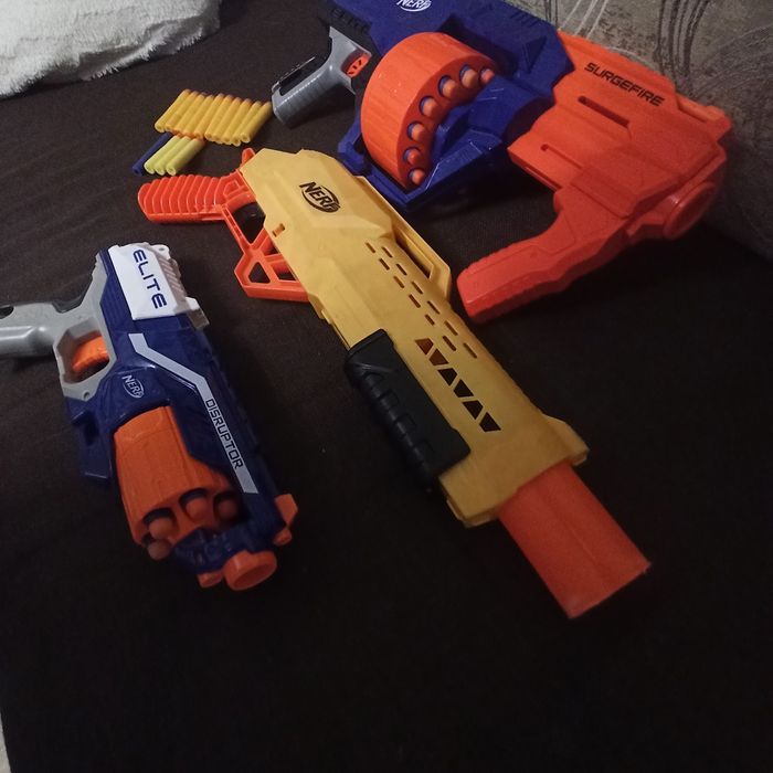 Nerf- pistolety do zabawy