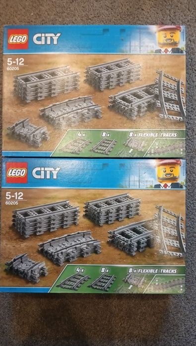 LEGO CITY 60197 plus 60205 x2