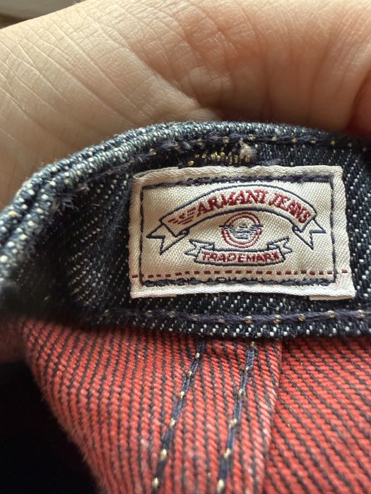 Рідкісні архівні джинси-карпентери armani jeans (made in italy) — колекційний вінтаж 27р ( S)