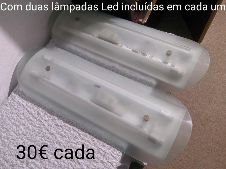 Ler Discrição... Candeeiros de sala, quarto, cozinha e apliques