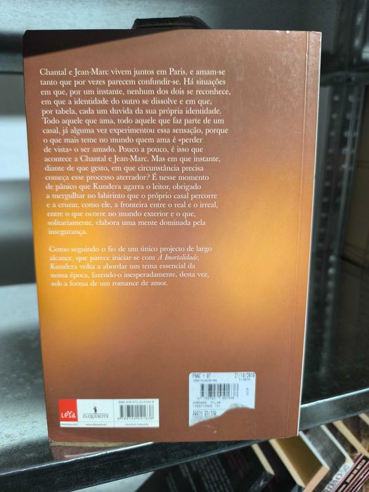 Milan Kundera – A Identidade | sobre amor e fragmentação do eu