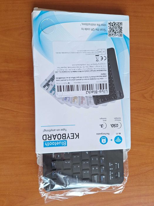 Teclado Bluetooth ultra fino para tablet