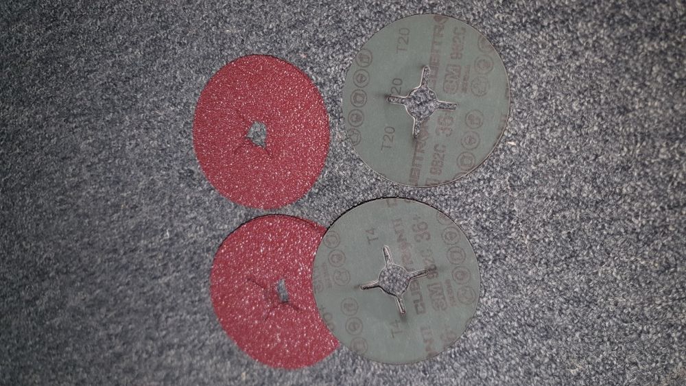 Disco Abrasivo 3M Cubitron II 982C - Grana 36+, 115x22mm Per Smerigliatrici - Foto 4