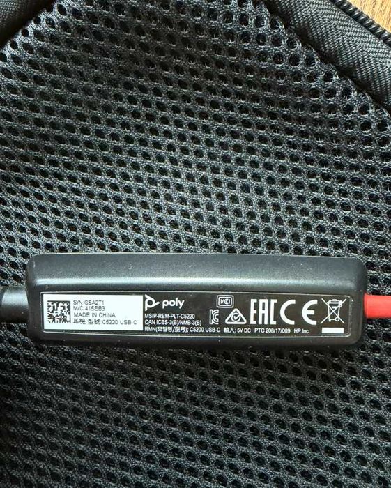 Słuchawki Poly Blackwire C5220 USB-C