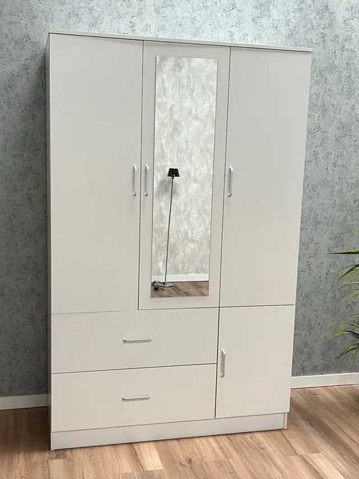 Roupeiro branco de 3 portas - envio grátis - Promoção