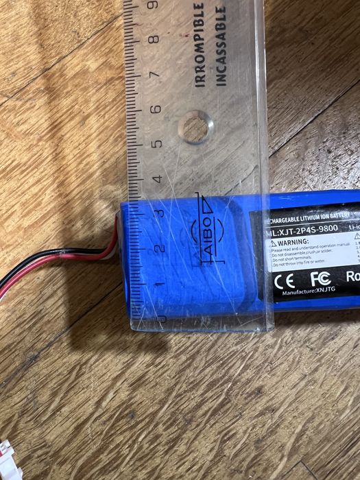 Bateria Lítio Recarregável Li-ion 14.4V 9.8Ah 141.12Wh (Modelo XJT-2P4S-9800)
