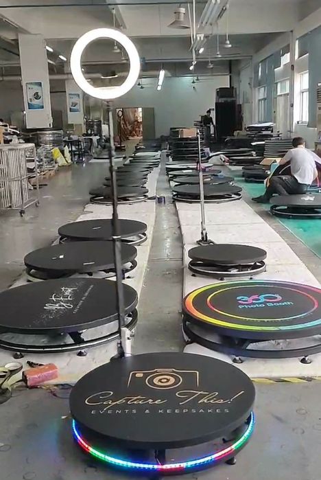 Fotobudka 360 stopni NOWA regulacja prędkości obrotu TELEFONEM V4 !