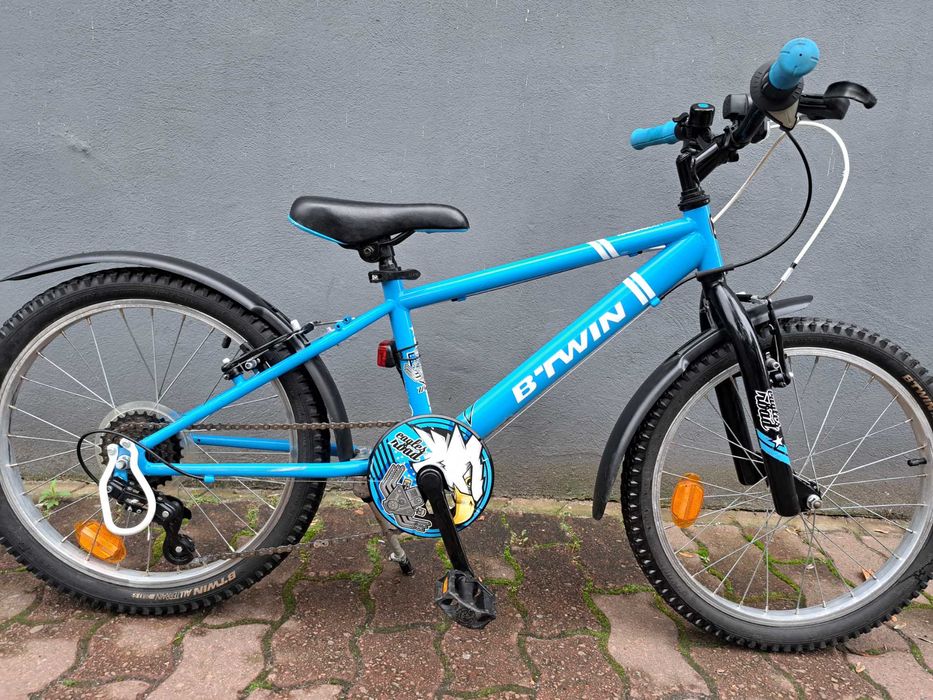 rower dziecięcy B'twin Rockrider 320 koła 20" rama 11"