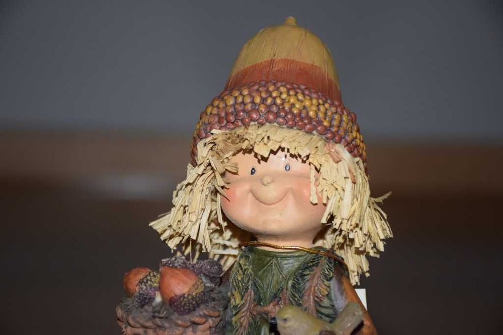 Menino bolota, peça de decoração