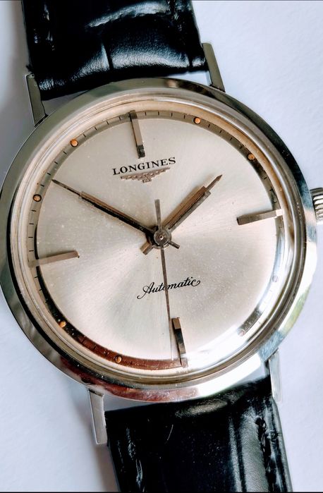 Oryginalny szwajcarski zegarek Longines z 1960