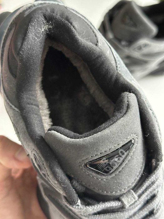 ХУТРО! New Balance 9060 Grey Black Fur 37 38 39 40 41 42 43 44 45 46