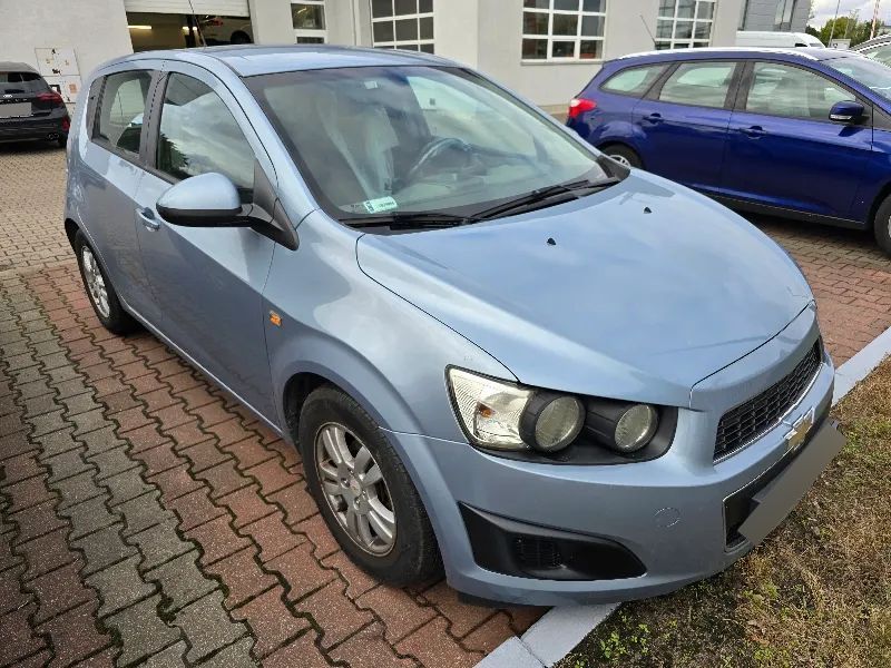 Chevrolet Aveo Chevrolet Aveo LT+ 1.2 Benzyna+ LPG, 2012r., Salon Polska