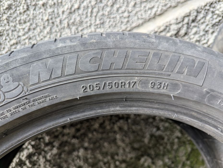 Резина 205/50/17 Michelin,Pirelli.лето