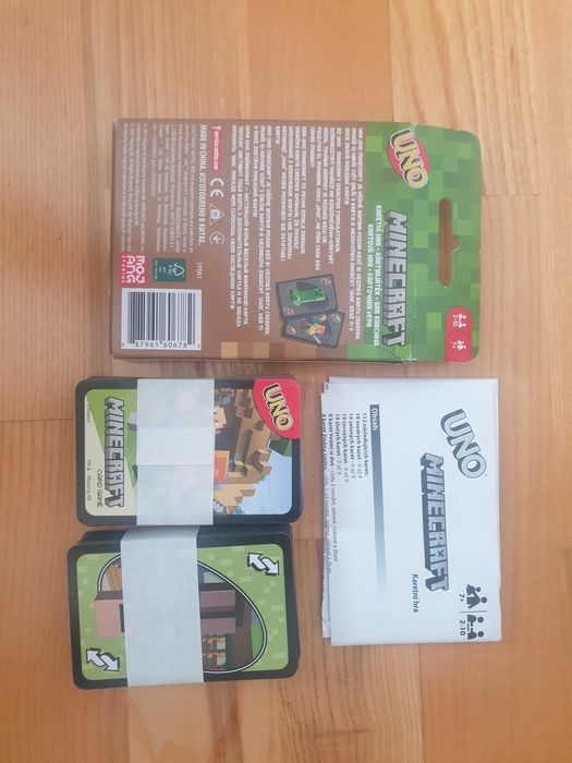 Nowa Gra UNO Minecraft + 3 Gratisy