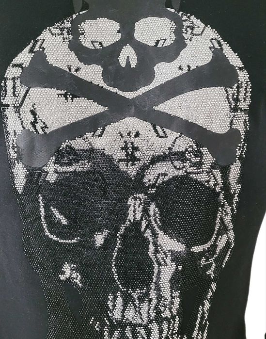Bluza Philipp Plein logo Skull Wyprzedaż