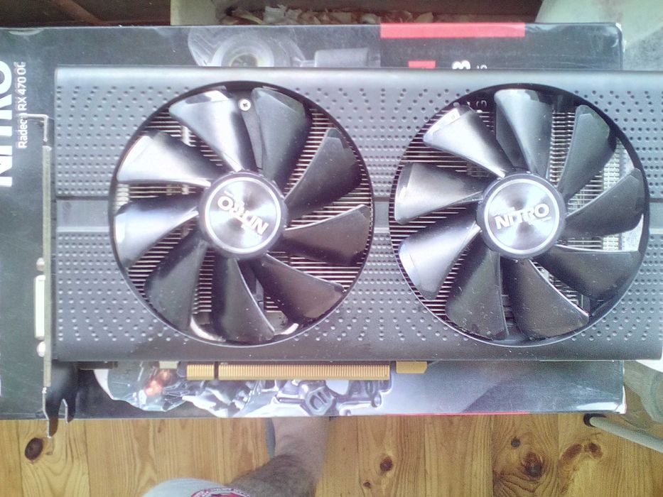 Видеокарта Radeon Sapphire RX470 Nitro+ 8GB ( RX480 )