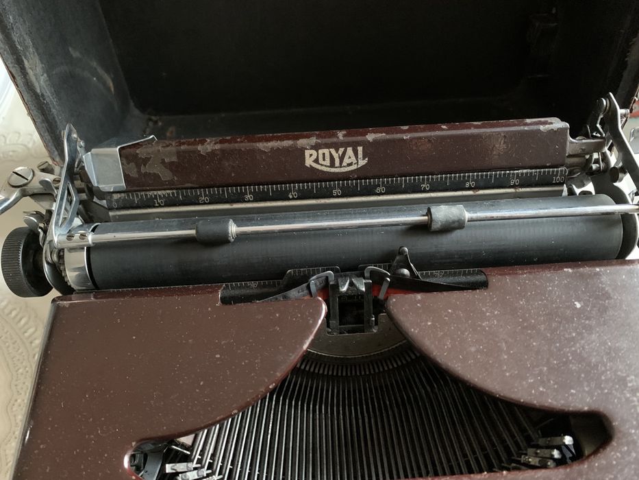 Máquina escrever Royal