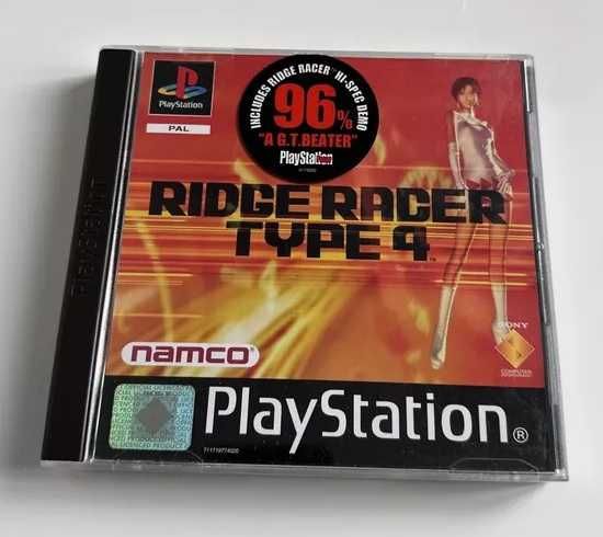 Ridge Racer Type 4 - Sony Playstation 1, 1998 com a demo black Lab