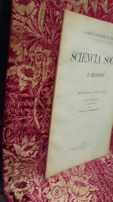 Sciencia Social (O Methodo) 1918 José Fontes