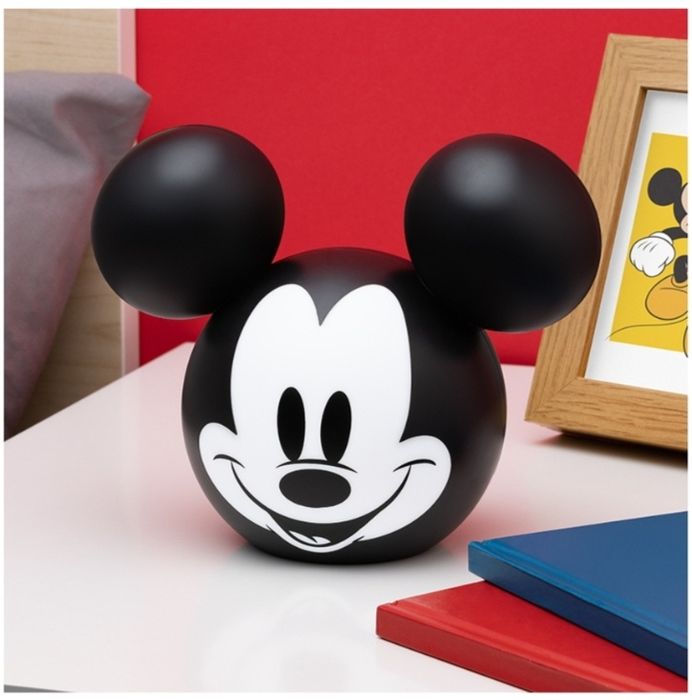 Candeeiro 3D Cabeça Mickey Mouse Disney
