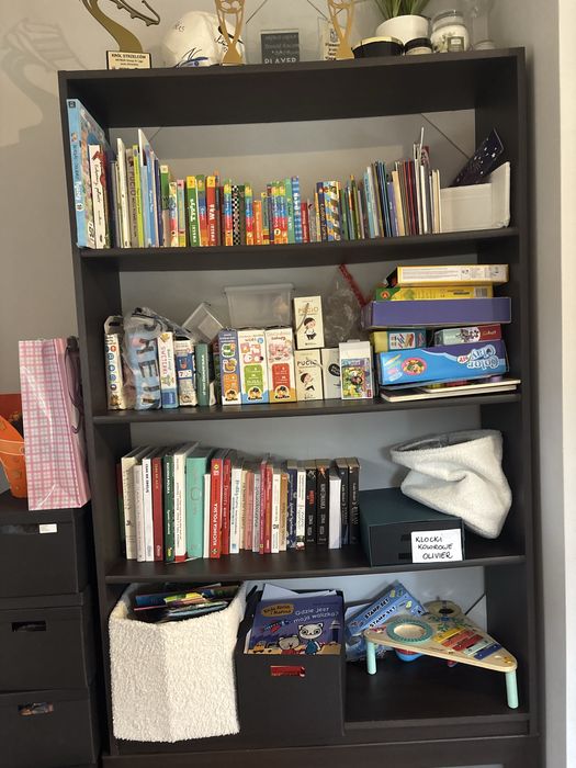 Regał na książki +szafka dolna