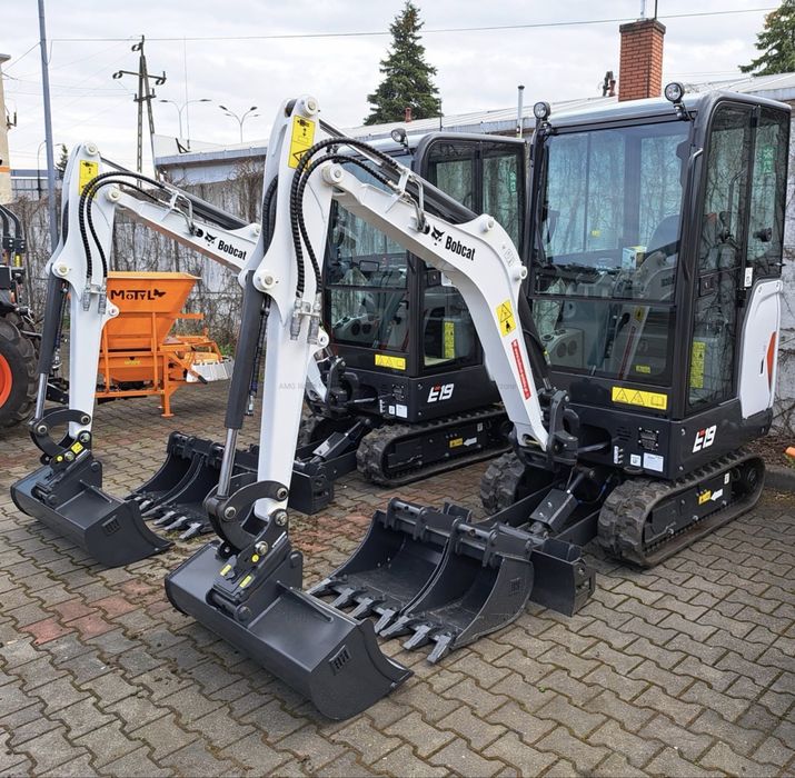 Wynajem minikoparki bez kaucji bobcat