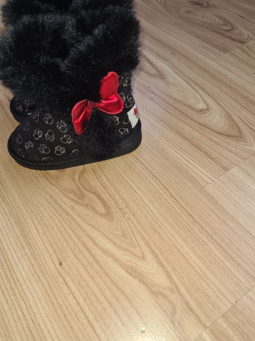 Buty kozaczki materialowe