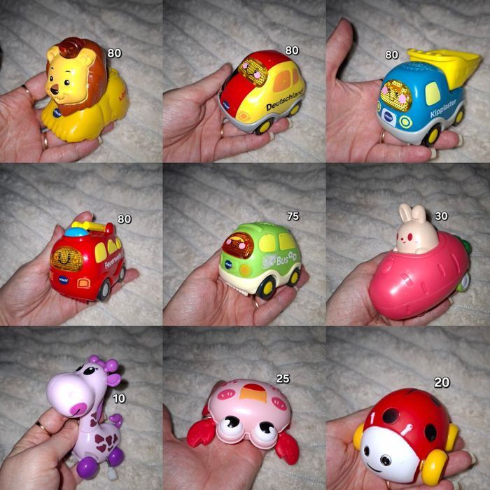 Іграшки для малюків fisher price tiny love chicco vtech  машинки
