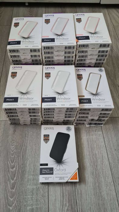 47x Sztuk Etui Gear4 Windsor Oxford case do Apple iPhone X / XS BOX
