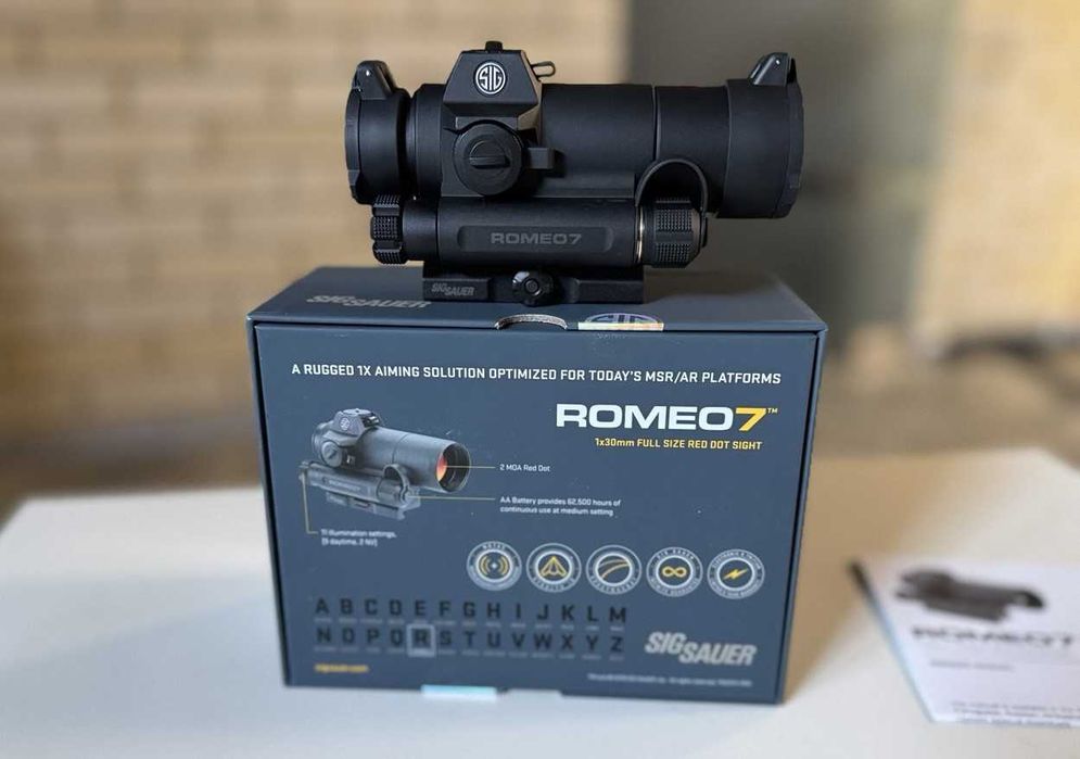 Прицел коллиматорный SIG SAUER Romeo 7 1x30mm
