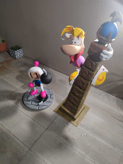3D RETRO ELETRO - Figuras impressas Gaming XL