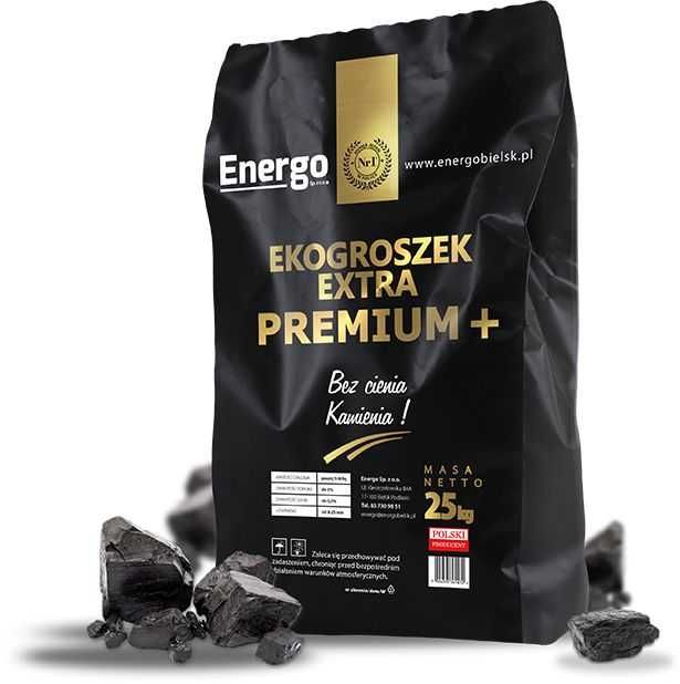 Ekogroszek EXTRA PREMIUM+. Nowa niższa cena,