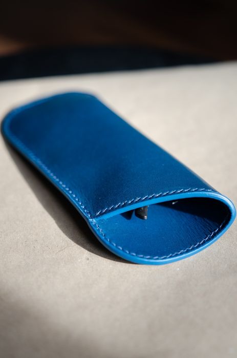 Etui na okulary skórzane *ręcznie wykonane*