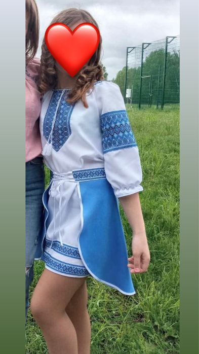 вишита сукня для дівчинки. Вишиванка