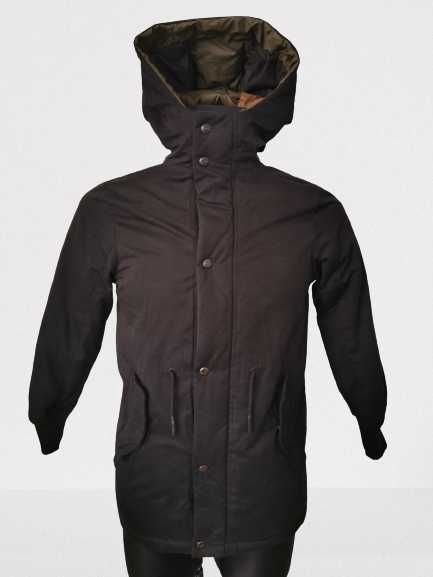 ZARA KIDS - Chłopięca Kurtka, Parka Pikowana 2-Stronna 140 j. Nowa