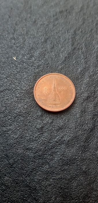 Vendo estas moedas de 1 e 2 cêntimos tem uma de 1 cêntimo com defeito