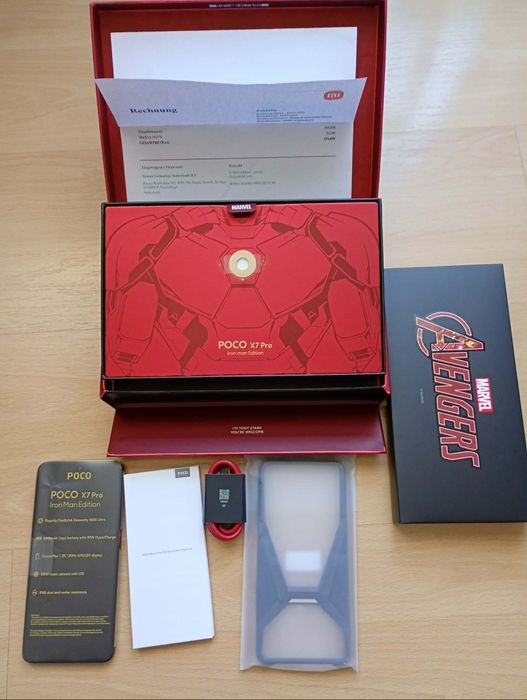 Poco x7pro Iron Man