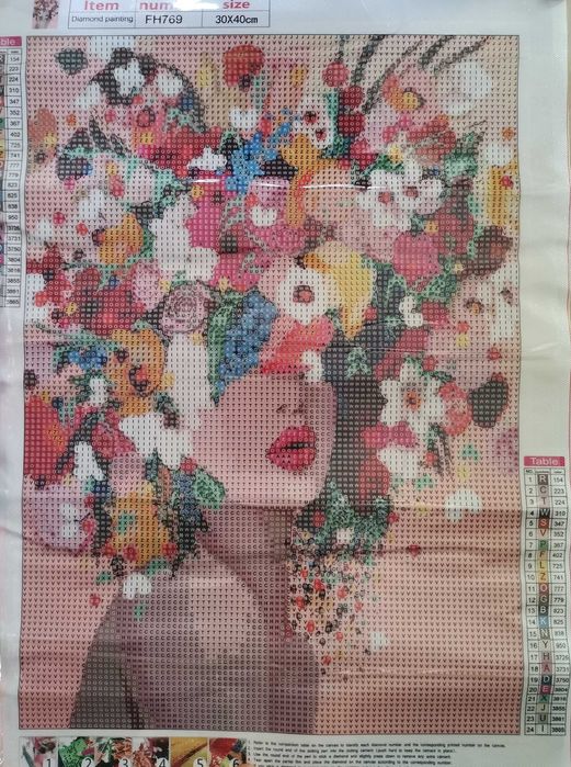 Telas em Diamond Painting para fazer, várias, ver fotos