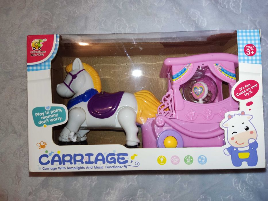 New Carriage (with automatic rotation, music, and lights)64739005666819121