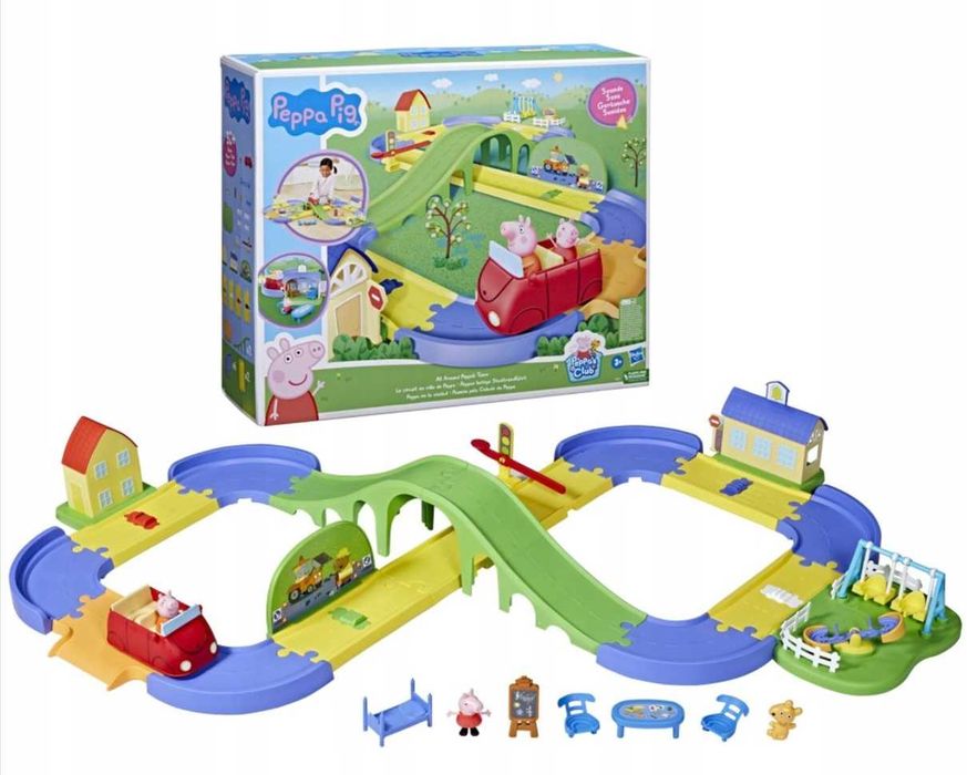 Ігровий набір трек Все навколо міста Свинки Пеппи Peppa Pig F4822