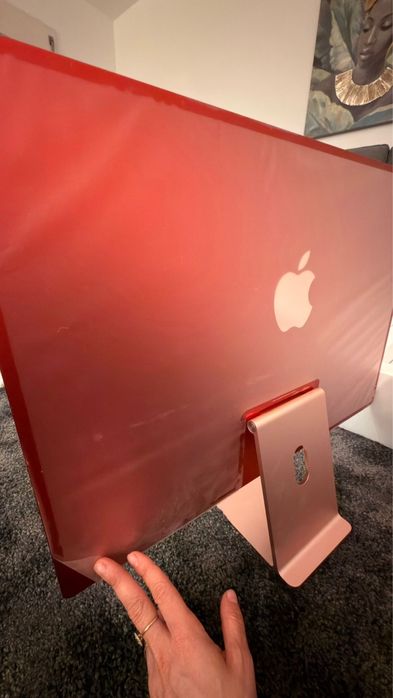 iMac 24” Apple M1 Rosa | 8GB RAM | SSD 256GB | Completo na Caixa