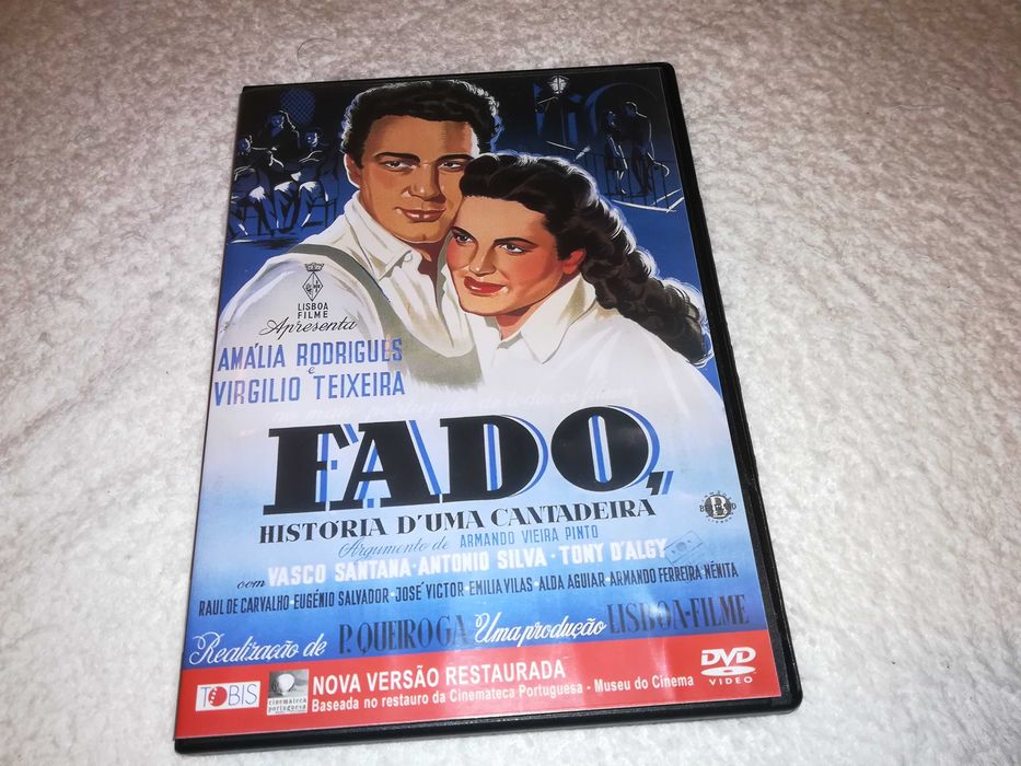 fado, história de uma cantadeira (dvd) filme com amália rodrigues